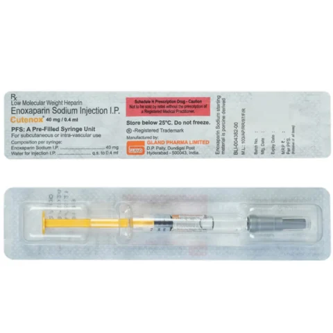 Cutenox 40 mg Injection