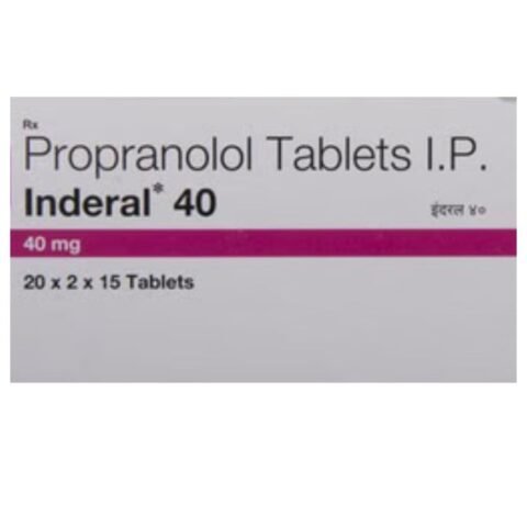 Propranolol 40mg Tablet